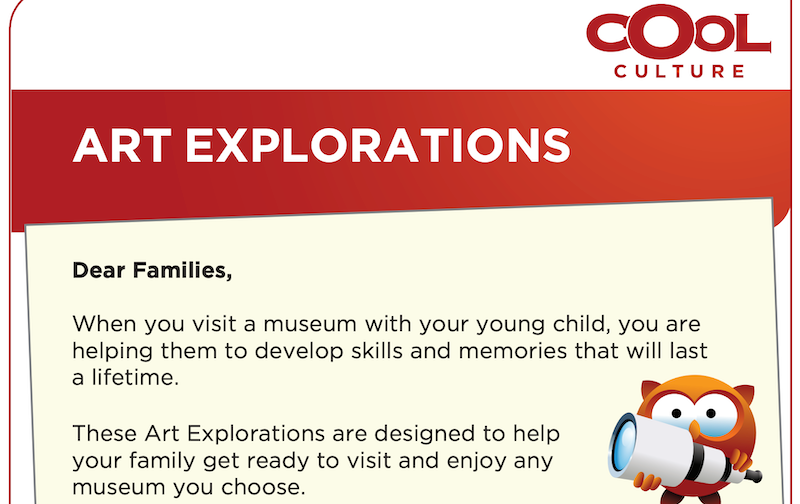 Family Art Explorations Cards